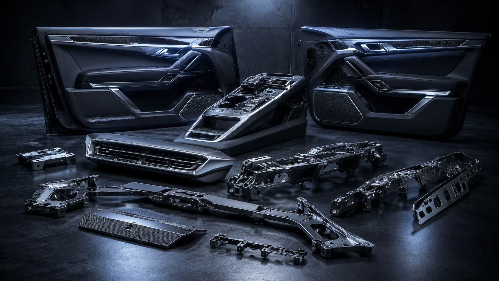 Automotive engineering hero background